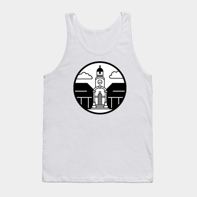 Tour Aotearoa - Hokitika Clocktower Icon Tank Top by tomnapper